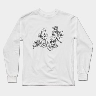 Birds on the tree Long Sleeve T-Shirt